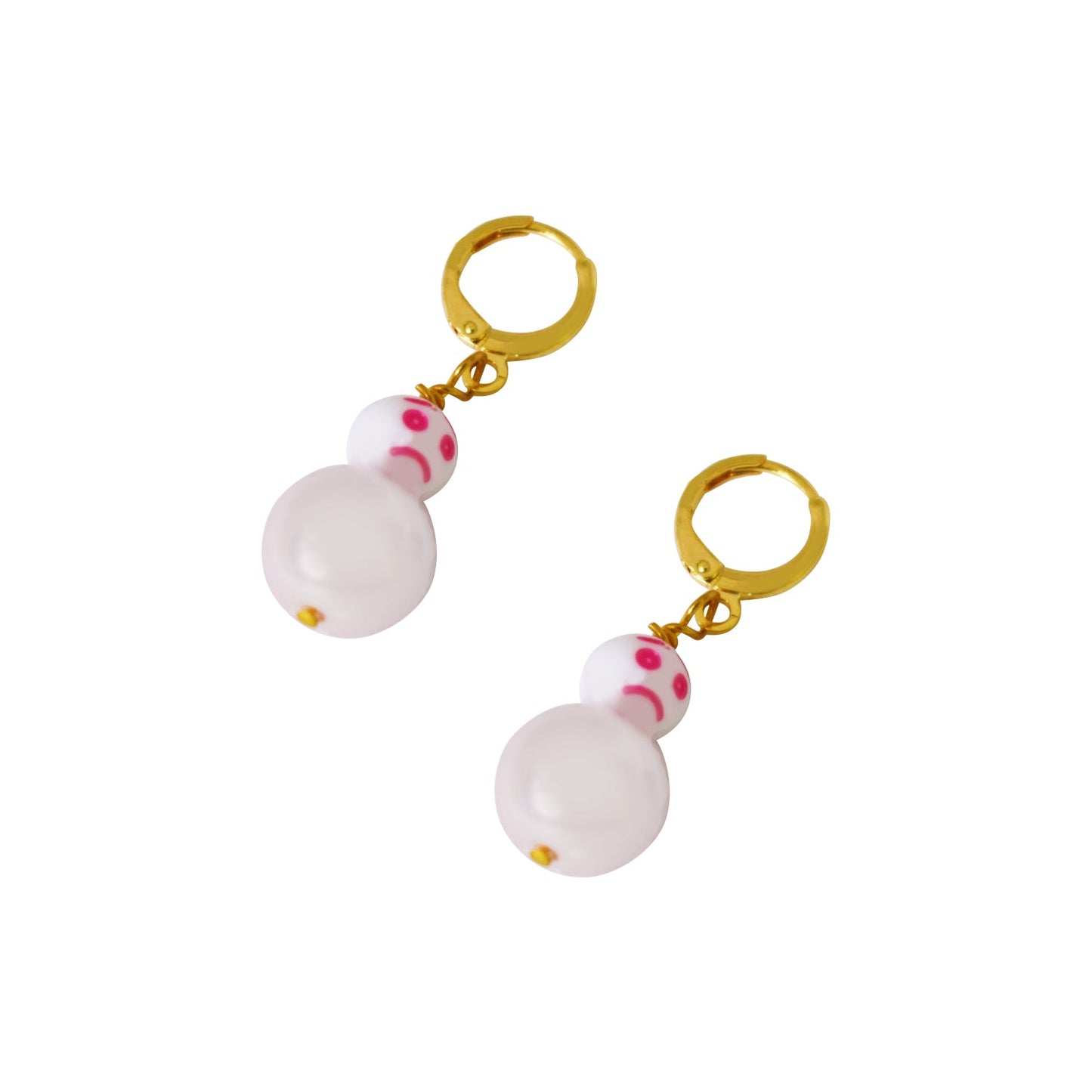 Pink Statement In my feelings Earrings